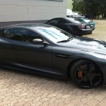 Aston Martin DBS Lackierung mattschwarz