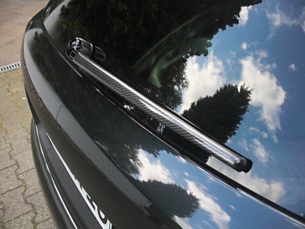 Audi A4 Avant schwarz Felgen