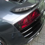 Audi R8 V10 Lackierung Kohlefaser Carbon Spoiler Designlackierung