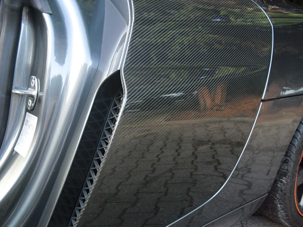 Audi R8 V10 Lackierung Kohlefaser Carbon Designlackierung