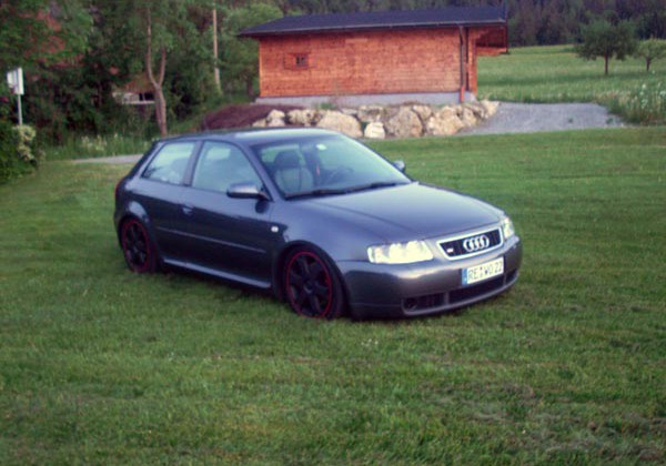 Audi S3 anthrazit Kohlefaser Carbon