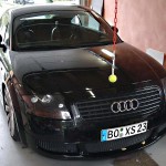 Audi TT Lackierung schwarz