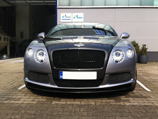 Bentley Continental Silber Carbon Tuning
