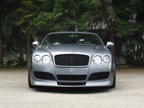 Bentley Continental hellgrau grau Lackierung Kohlefaser Carbon