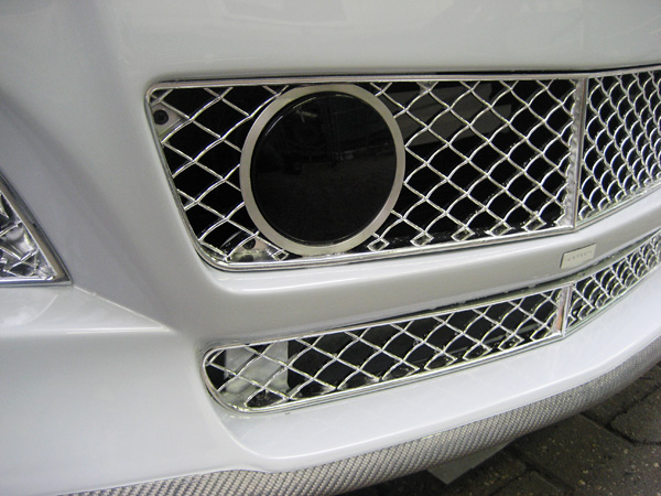 Bentley Continental weiss Verchromen Carbon Tuning