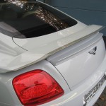 Bentley Continental weiss Verchromen Carbon Tuning