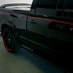Dodge Ram Designlackierung schwarz rot