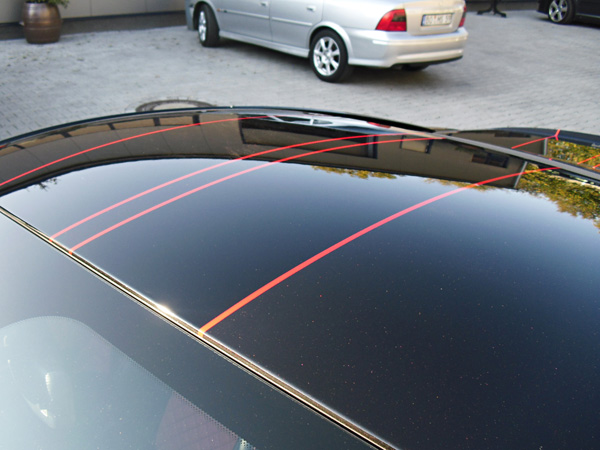 Ferrari 599 schwarz rot Designlackierung Sonderlackierung Effektlackierung