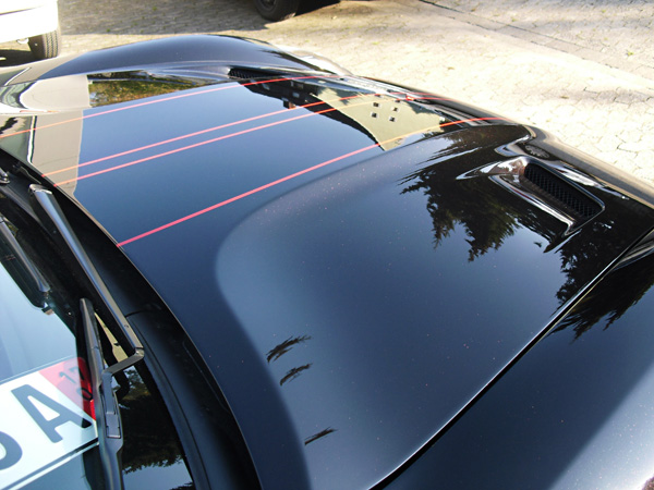 Ferrari 599 schwarz rot Designlackierung Sonderlackierung Effektlackierung