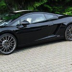 Lamborghini Gallardo schwarz weiss Designlackierung