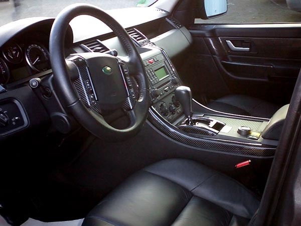 Land Rover Kohlefaser Carbon Karbon