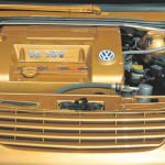 VW Polo 6N gold Sonderlackierung Tuning Karosserieumbau