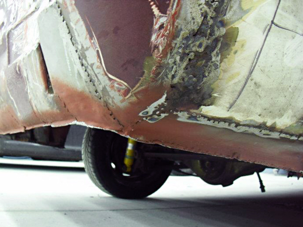 Toyota Celica Restauration Lackierung zitronengelb