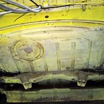 Trockeneisreinigung Radaufhängung Fahrwerk Porsche 914