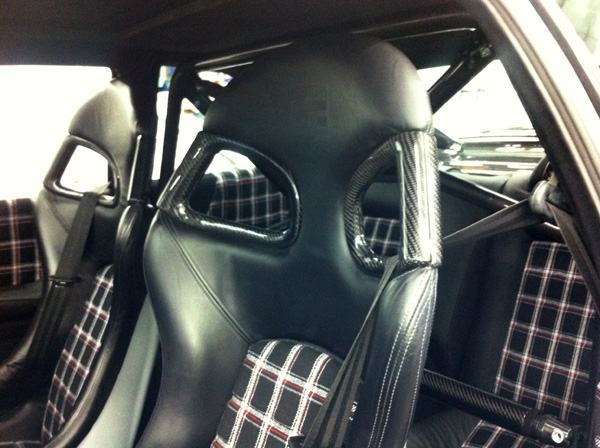 VW Corrado silber Tuning Kohlefaser Carbon Interieur
