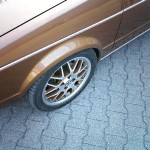 VW Golf 1 VR6 gold Turbo Sonderlackierung Chrom verchromt