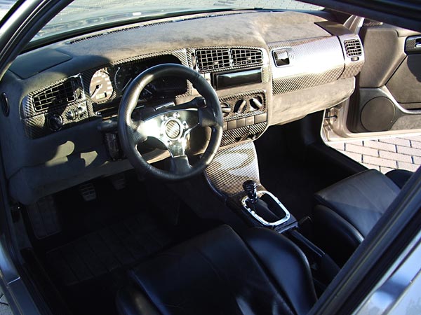 VW Golf 3 Autolackierung silber
