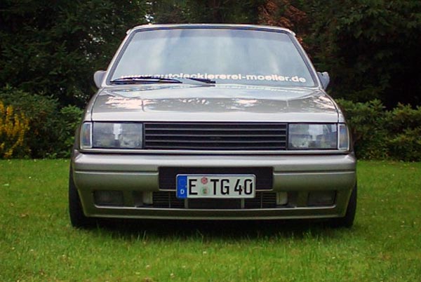 VW Polo 2F Lackierung silber grau Chrom