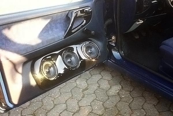 VW Polo 6N dunkelblau Lackierung Karosserieumbau	Tuning HiFi
