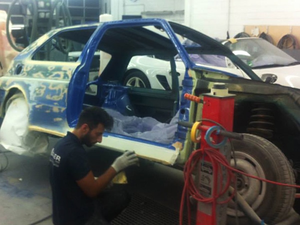 VW Rallye Restauration und Lackierung